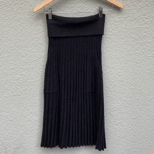 Milo S merino wool midi skirt